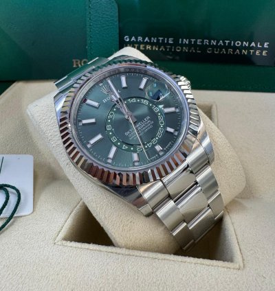 Rolex Sky-dweller 336934 Mint Green 2024 Oyster Stickers