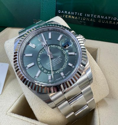 Rolex Sky-dweller 336934 Mint Green 2024 Oyster Stickers