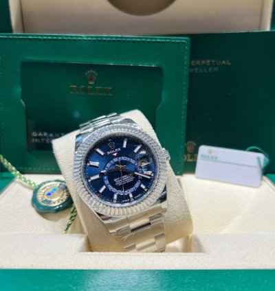 Rolex Sky-dweller 336934 Sky-dweller 42mm Steel Blue Dial Oyster