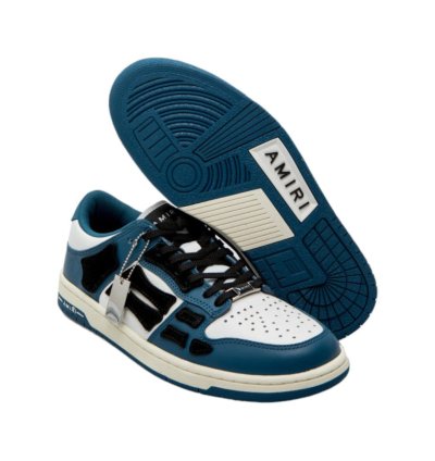 Amiri Skeleton Low-top Sneakers Blue