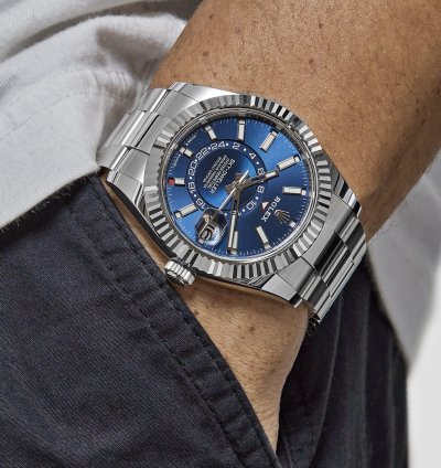 Rolex Sky-dweller 336934 Stainless Steel Blue Dial Oyster 2023