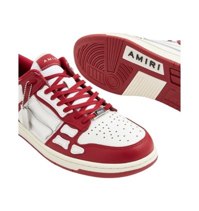 Amiri Skeleton Low-top Sneakers Red