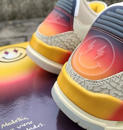 Jordan 3 Retro Sp J Balvin Medellín Sunset