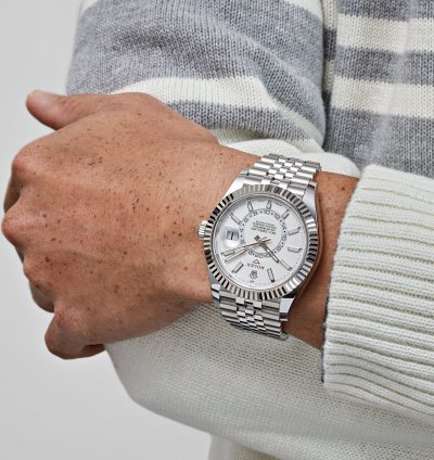 Rolex Sky-dweller 336934 Stainless Steel White Dial Jubilee 2024