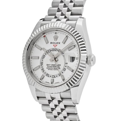 Rolex Sky-dweller 336934 Stainless Steel White Dial Jubilee 2024