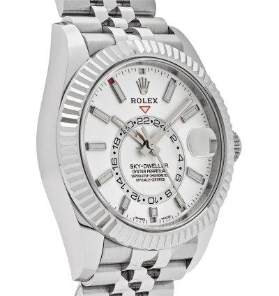 Rolex Sky-dweller 336934 Stainless Steel White Dial Jubilee 2024