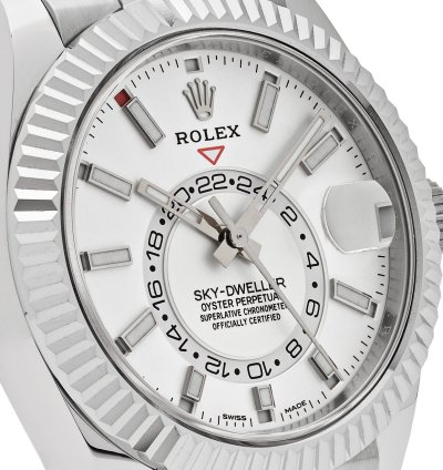 Rolex Sky-dweller 336934 Stainless Steel White Dial Jubilee 2024