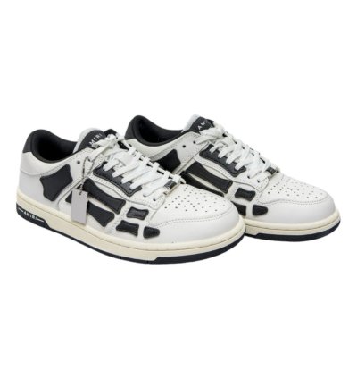 Amiri Skeleton Low-top Sneakers White Black