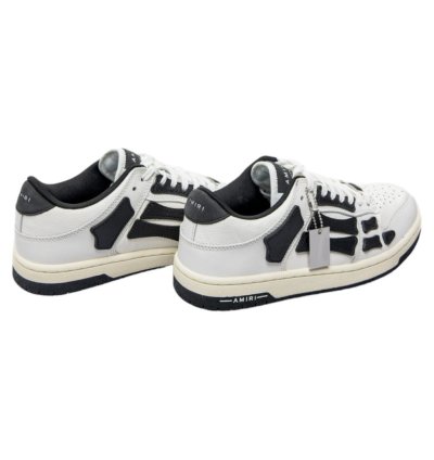 Amiri Skeleton Low-top Sneakers White Black