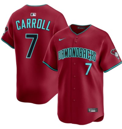 Corbin Carroll 7 Arizona Diamondbacks Alternate Limited Men Jersey - Red