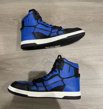 Amiri Skeleton Panelled High Top