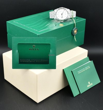 Rolex Sky-dweller 336934 White Dial Jubilee New Fullset 10-2023 Unworn