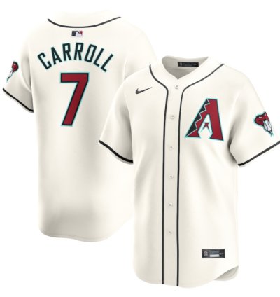 Corbin Carroll 7 Arizona Diamondbacks Home Limited Player Men Jersey - White
