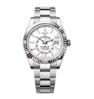 Rolex Sky-dweller 336934-0003 42mm Stainless Steel With White Dial Watch 2024