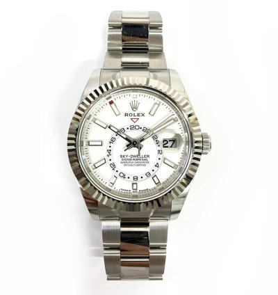 Rolex Sky-dweller 336934-0003 42mm Stainless Steel With White Dial Watch 2024