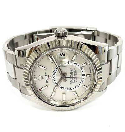 Rolex Sky-dweller 336934-0003 42mm Stainless Steel With White Dial Watch 2024