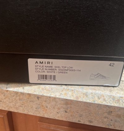 Amiri Skeleton Sneaker Low
