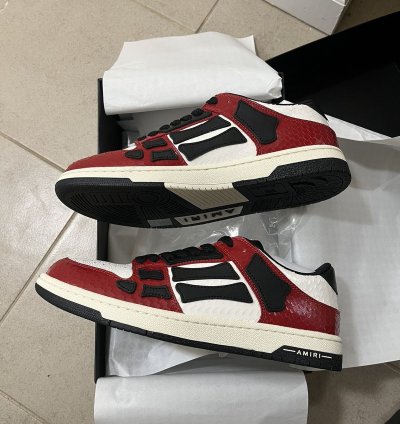 Amiri Skeleton Sneakers Sz 4310us