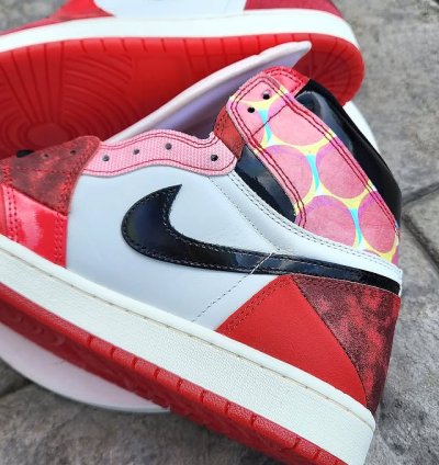 Nike Air Jordan 1 High Spider-man Across The Spider-verse