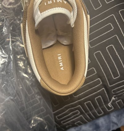 Amiri Skeleton Sneakers Tan