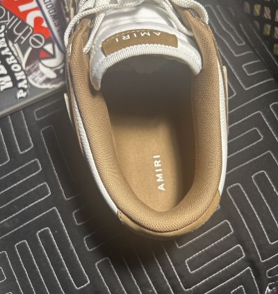 Amiri Skeleton Sneakers Tan