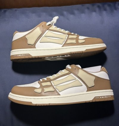 Amiri Skeleton Sneakers Tan