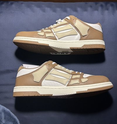 Amiri Skeleton Sneakers Tan