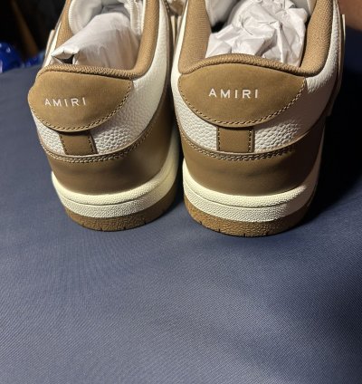 Amiri Skeleton Sneakers Tan