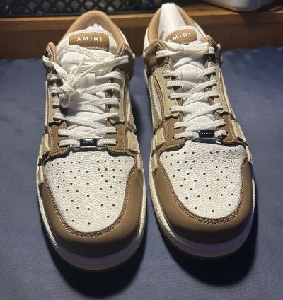 Amiri Skeleton Sneakers Tan