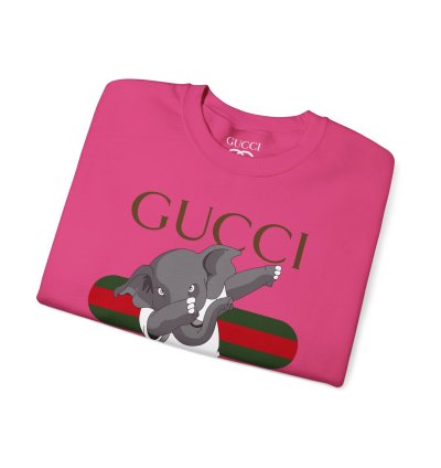 Gucci Elephant Heliconia Sweatshirt - Size Usa