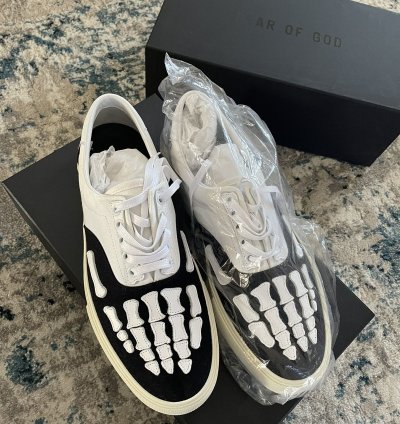 Amiri Skeleton Toe Size 10 brand New