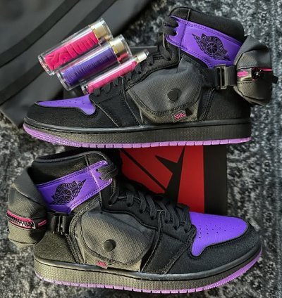 Jordan 1 High Utility Stash spider-man Across The Spider Verse Ff