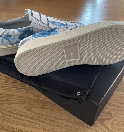 Amiri Skeleton Toe Tie-dye Slip On