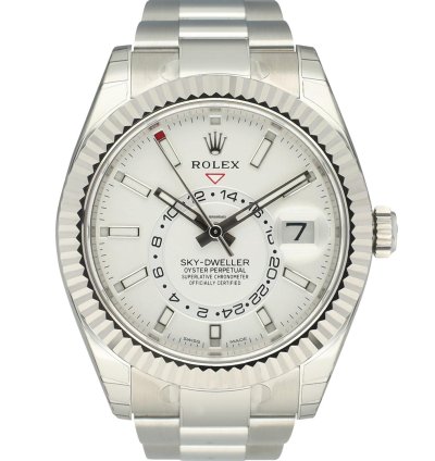 Rolex Sky-dweller 42 New Full Stickers 326934 11 2017 Box Papers Warranty