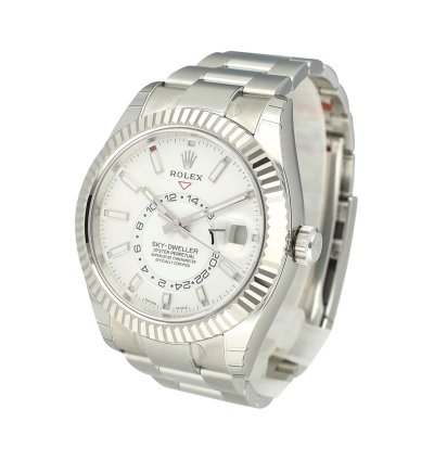 Rolex Sky-dweller 42 New Full Stickers 326934 11 2017 Box Papers Warranty