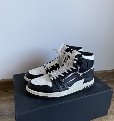 Amiri Skeltop High Leather Sneakers