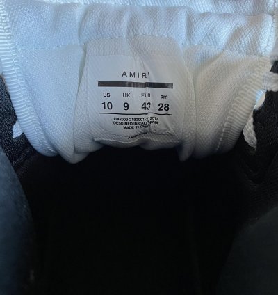 Amiri Skeltop High Leather Sneakers