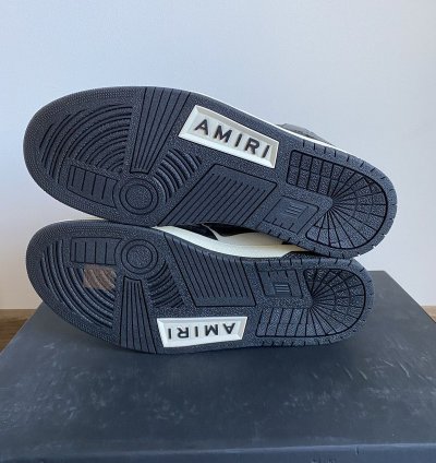 Amiri Skeltop High Leather Sneakers