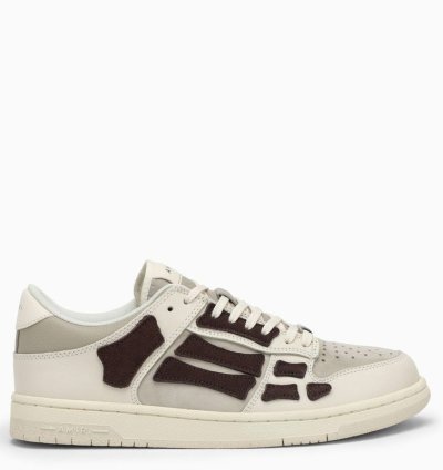 Amiri Skeltop Low Beige Brown Trainer