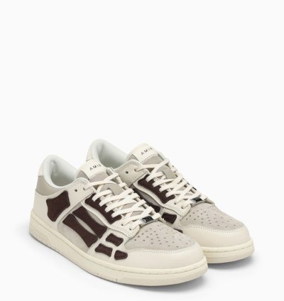 Amiri Skeltop Low Beige Brown Trainer