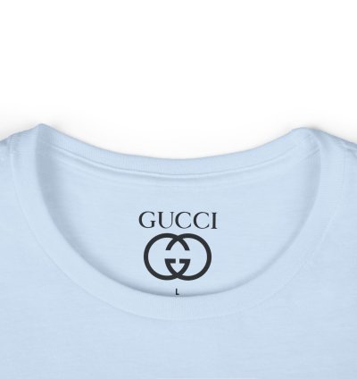 Gucci Elephant Light Blue Women T-shirt - Size Usa