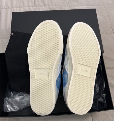 Amiri Slip On Bone Sneakers