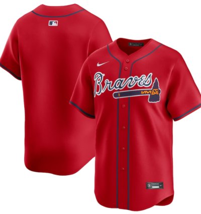 Atlanta Braves Alternate Limited Men Jersey - Red