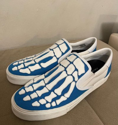 Amiri Slip On Skeleton Shoes Sneakers