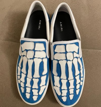 Amiri Slip On Skeleton Shoes Sneakers