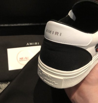 Amiri Slip Ons Slides Fire Flame 43 Brand New Rip