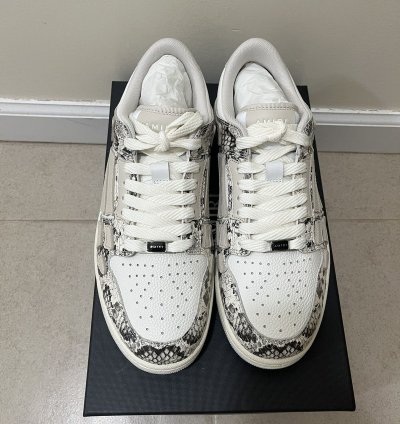 Amiri Snake Skeleton Low Top Sz 10