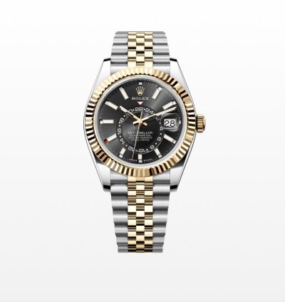 Rolex Sky-dweller 42mm Black Dial Jubilee Bracelet New Unworn 2024