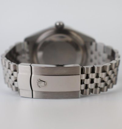 Rolex Sky-dweller 42mm Fluted Bezel Stainless Steel Blue Index Dial Jubilee Bracelet 326934