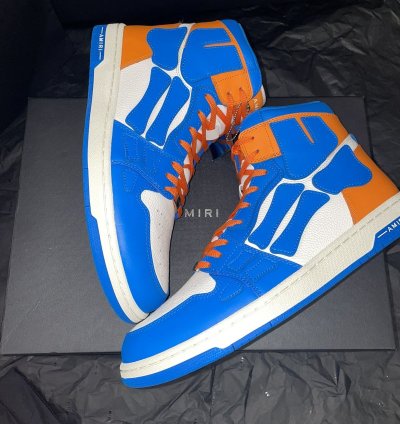 Amiri Soho Nyc Flagship Skel Top Hi Sneakers